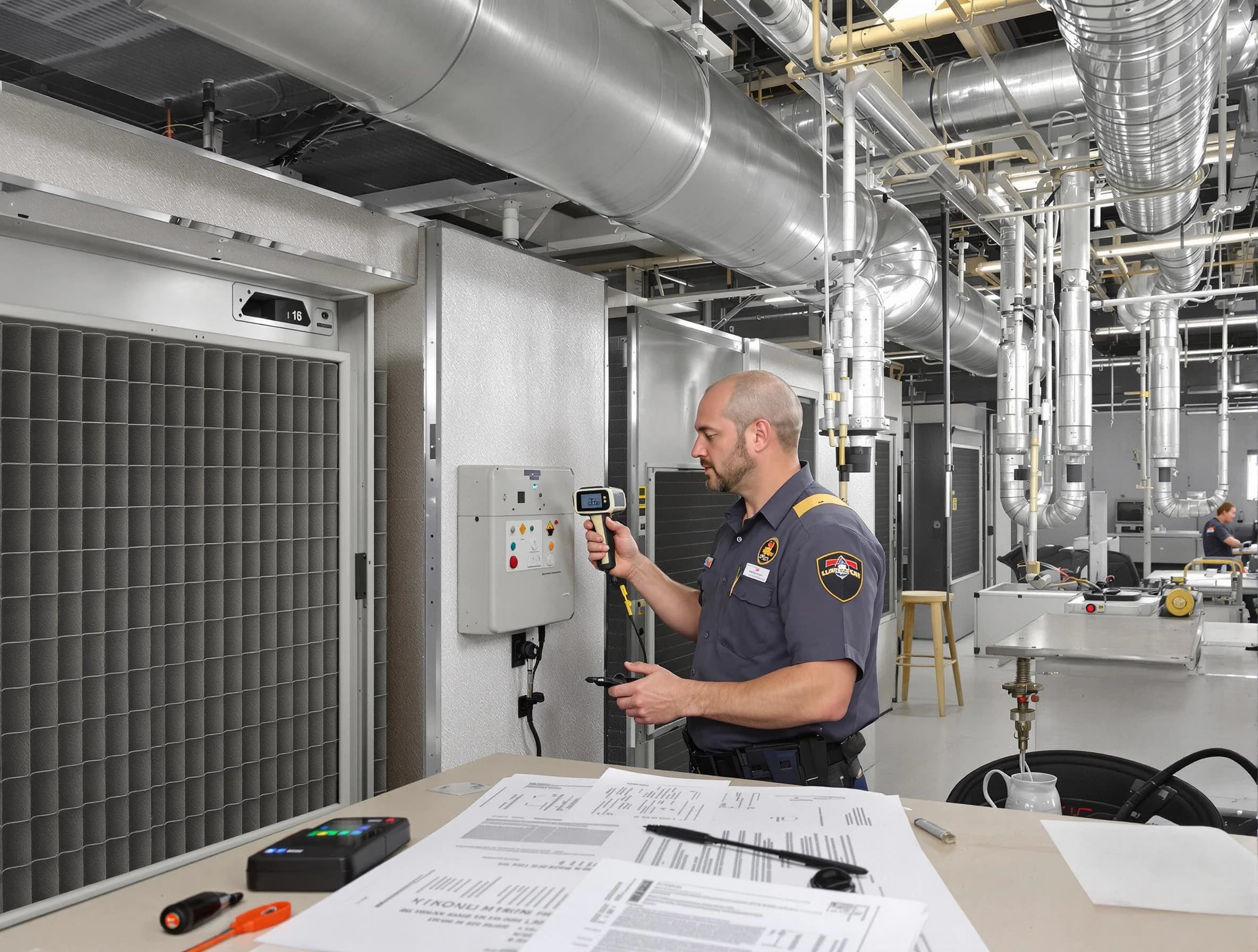 Professional filter system inspection by Margaret Air Duct Cleaning in Margaret