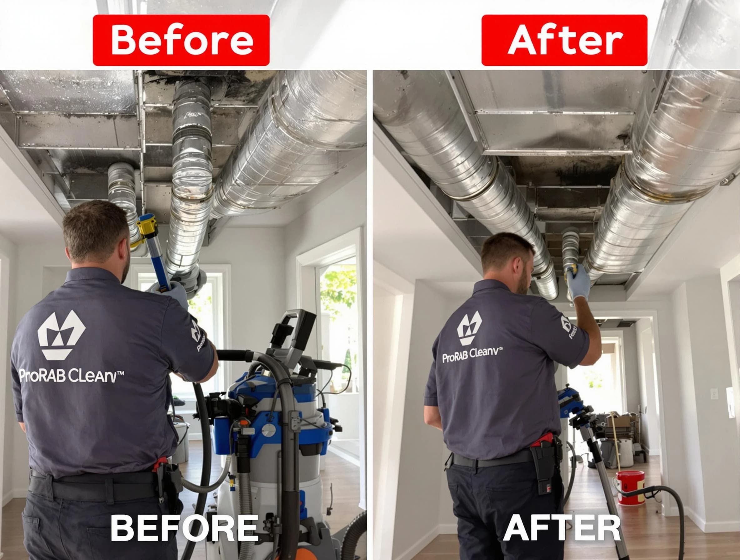 Margaret Air Duct Cleaning expert performing thorough residential duct cleaning in a Margaret home