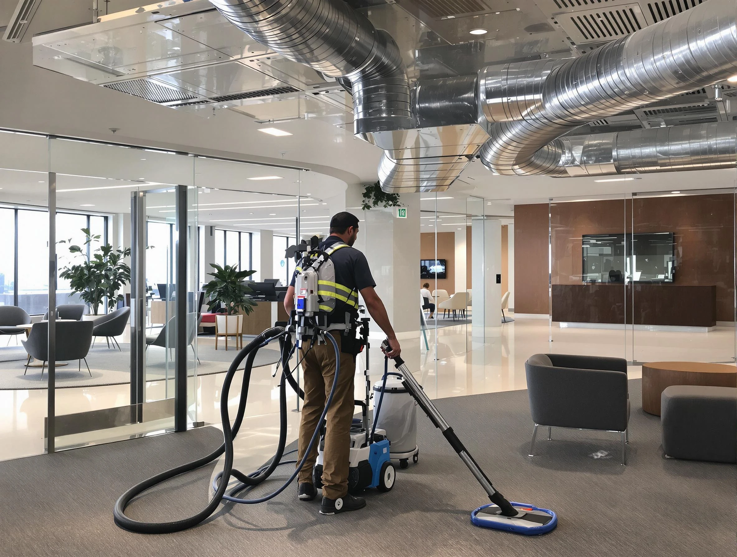 Commercial duct cleaning service by Margaret Air Duct Cleaning in Margaret